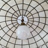 Grande lampe nacré et laiton