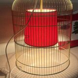 sunset lamp in gold metal, Pierre Gonalons.