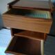 Nightstand with compass feet