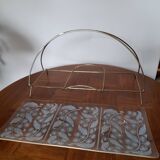 60s aperitif cake serving tray