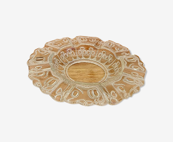 Cendrier en verre vintage
