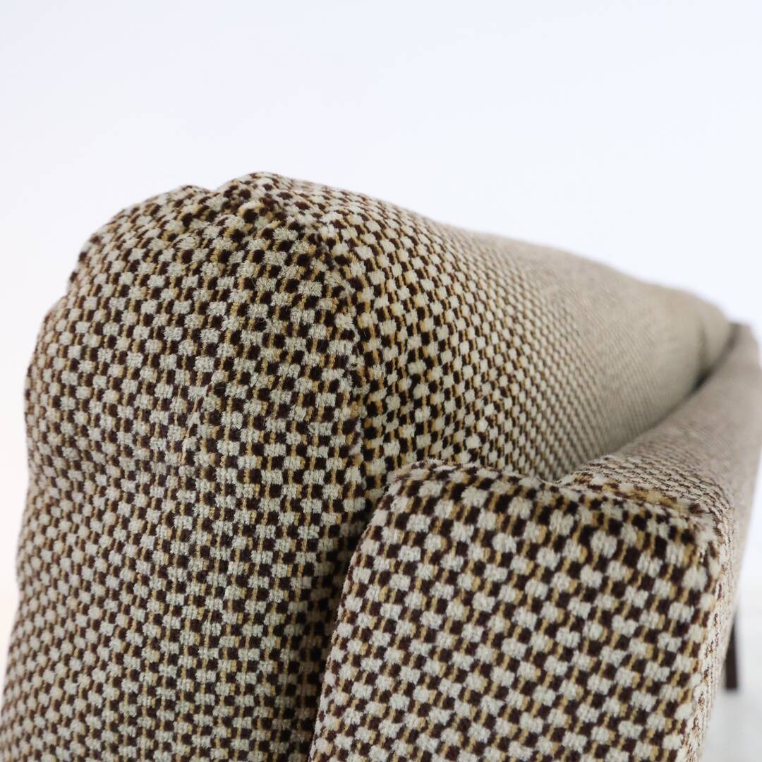 Canapé trois places vintage en palissandre 1960