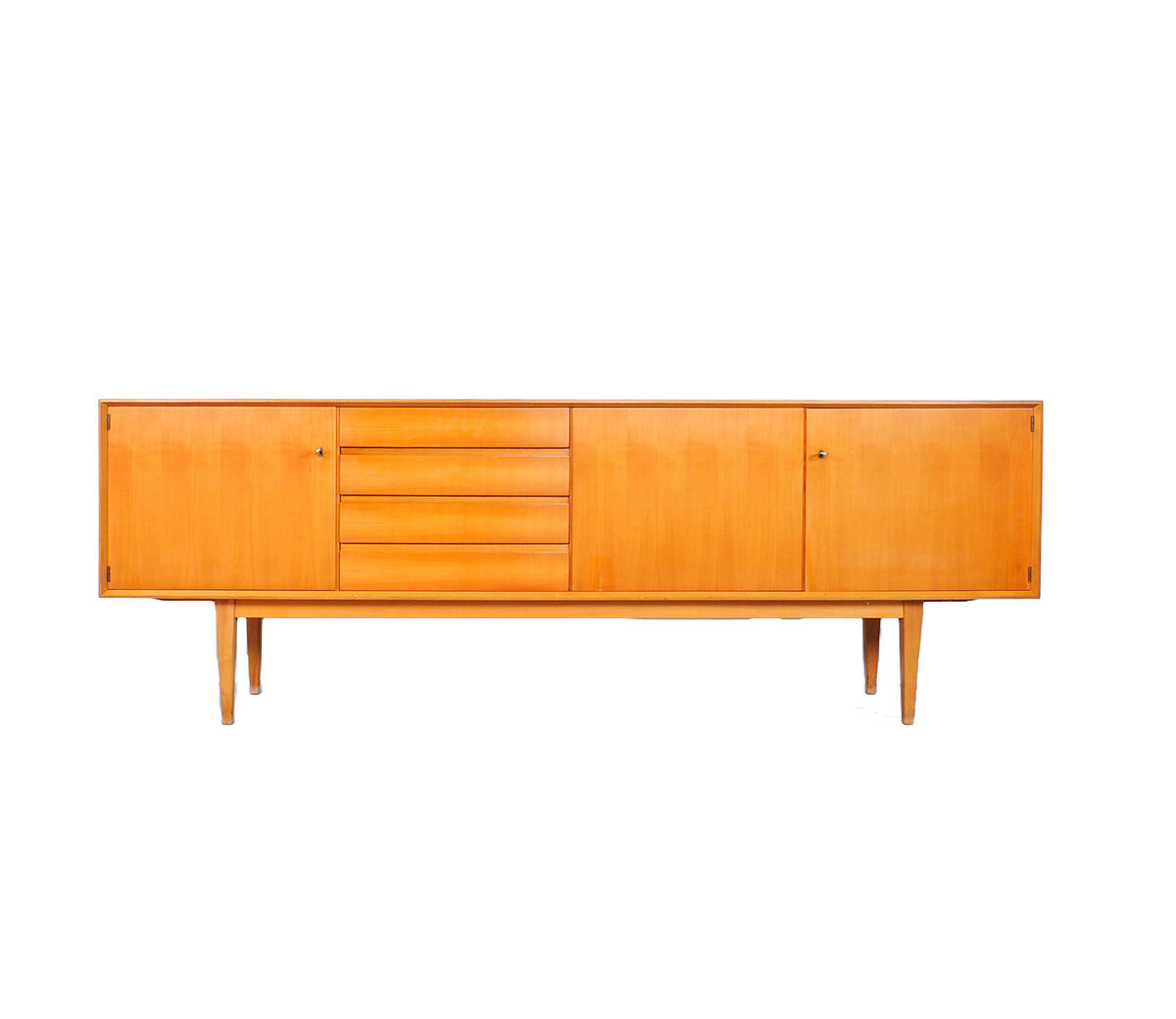 Cherry sideboard with drawers, 1960s