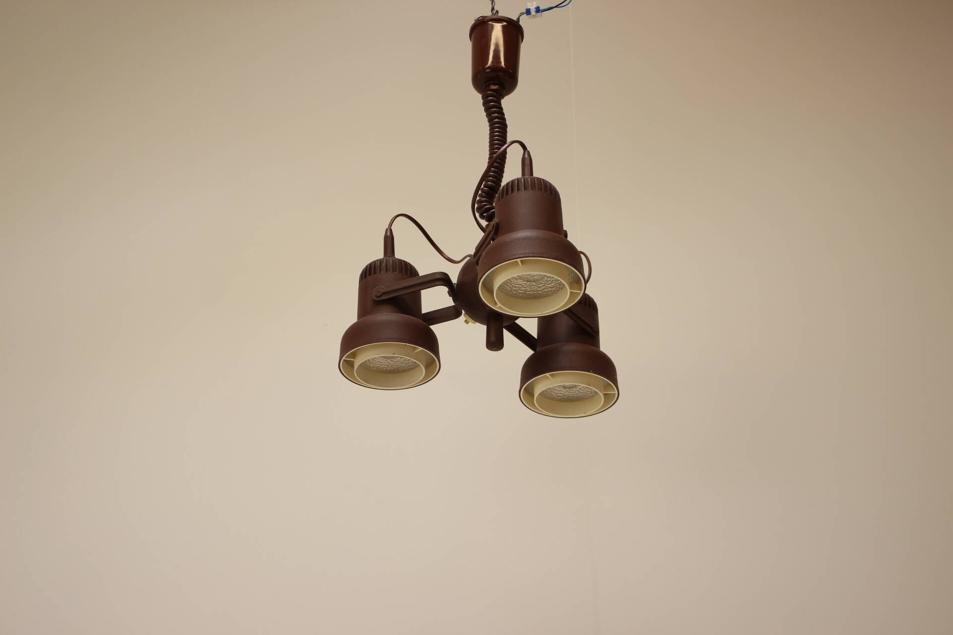 Adjustable Mid Century Chandelier, 1970's, Hungary