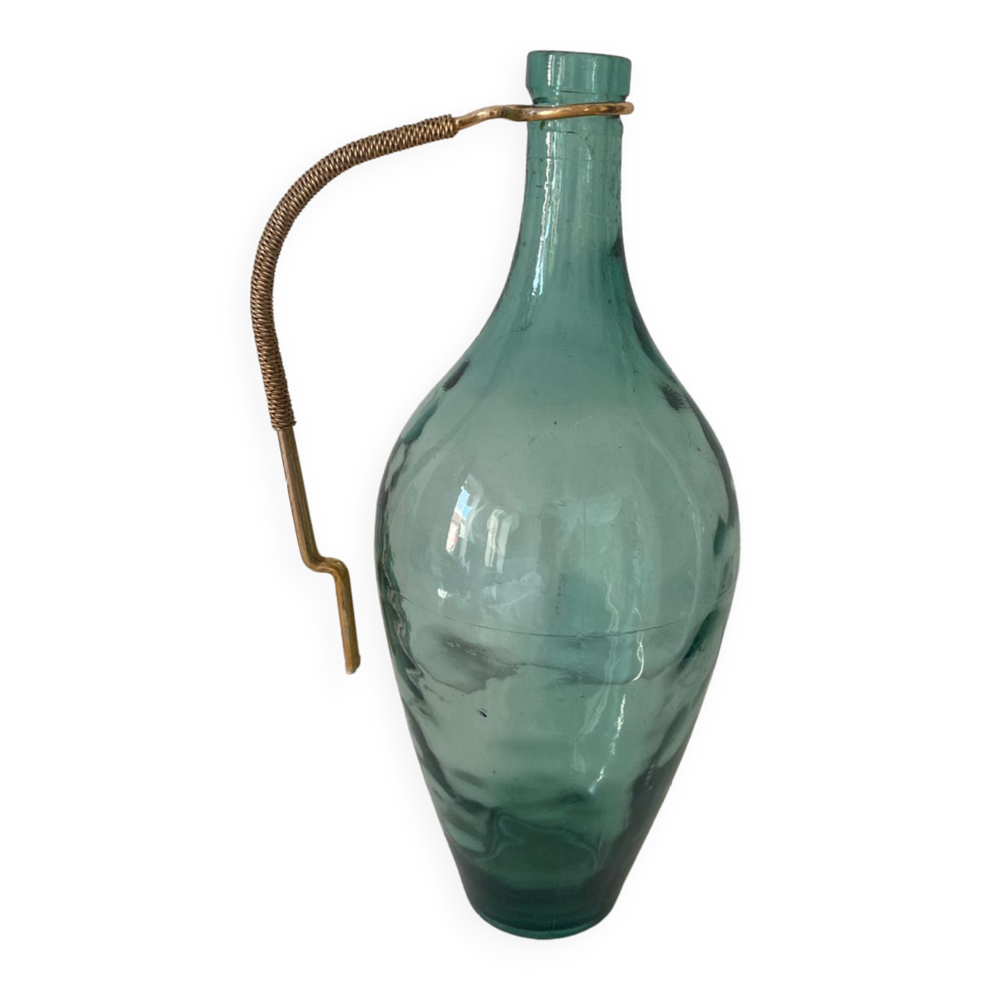 Glass bottle decoration