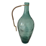 Glass bottle decoration