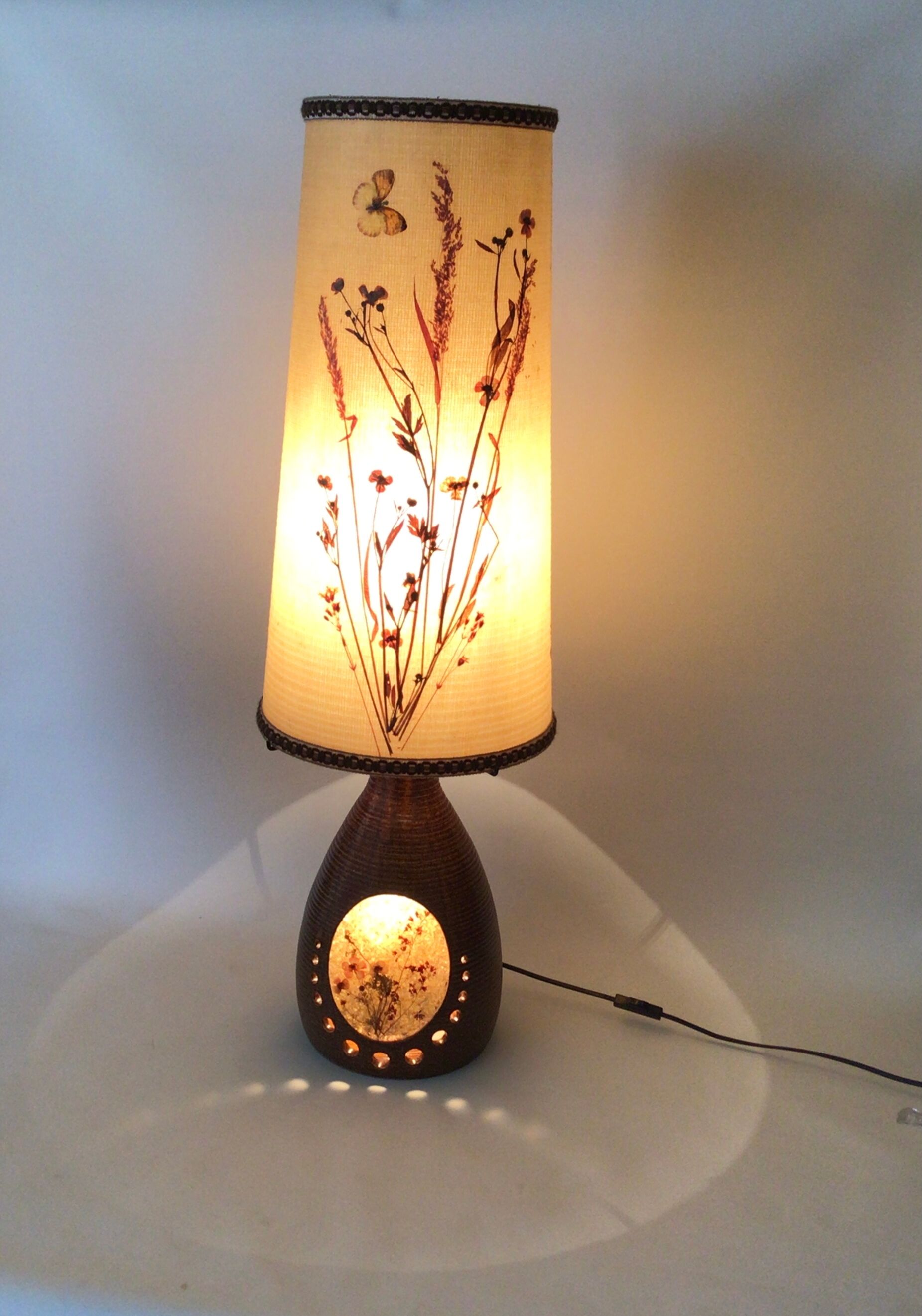 Ceramic lamp Accolay 1960