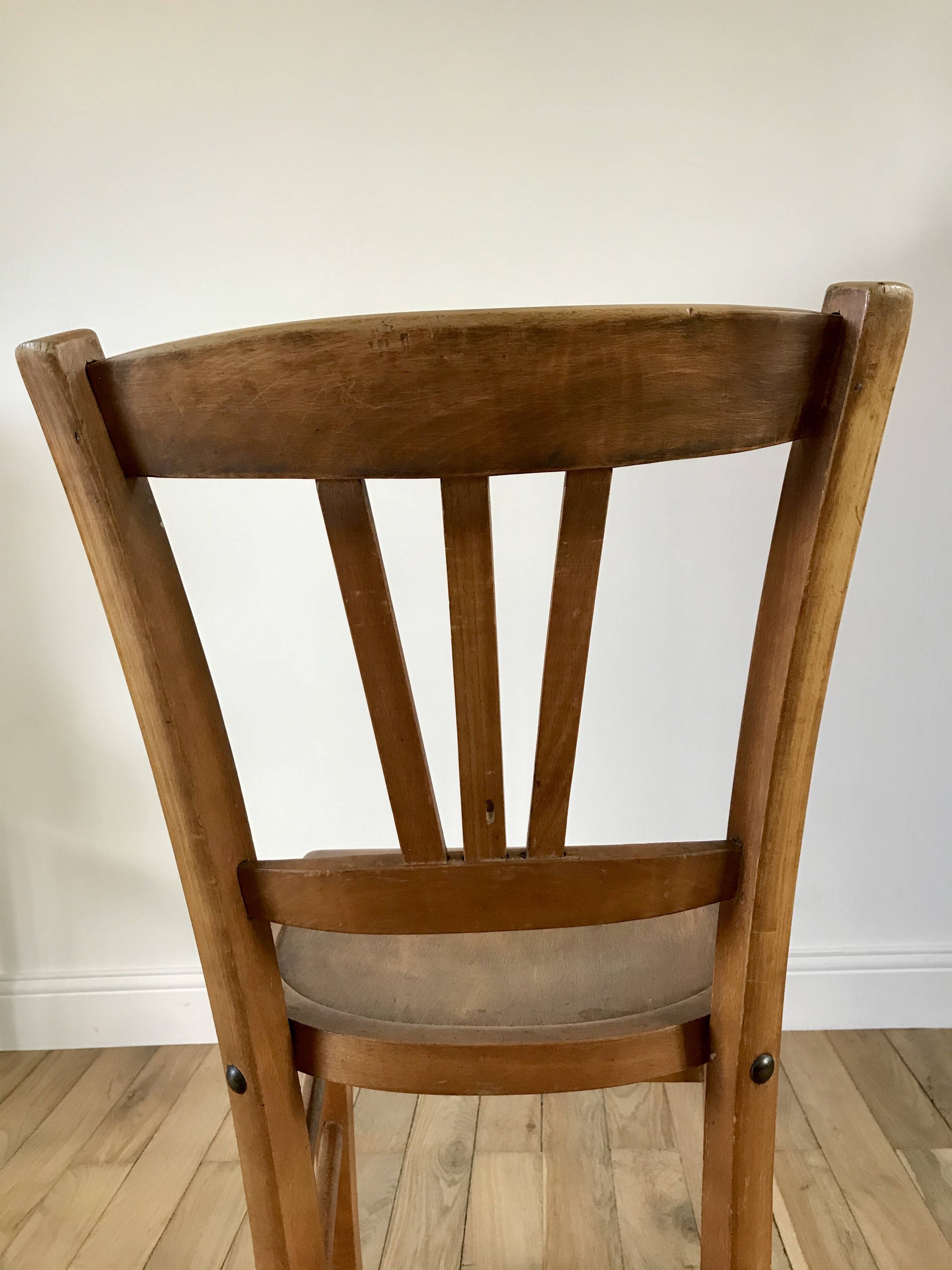 Luterma bistro chair in beech wood from the 1950s