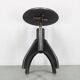 Tabouret de piano en hêtre des années 1940, Tchécoslovaquie