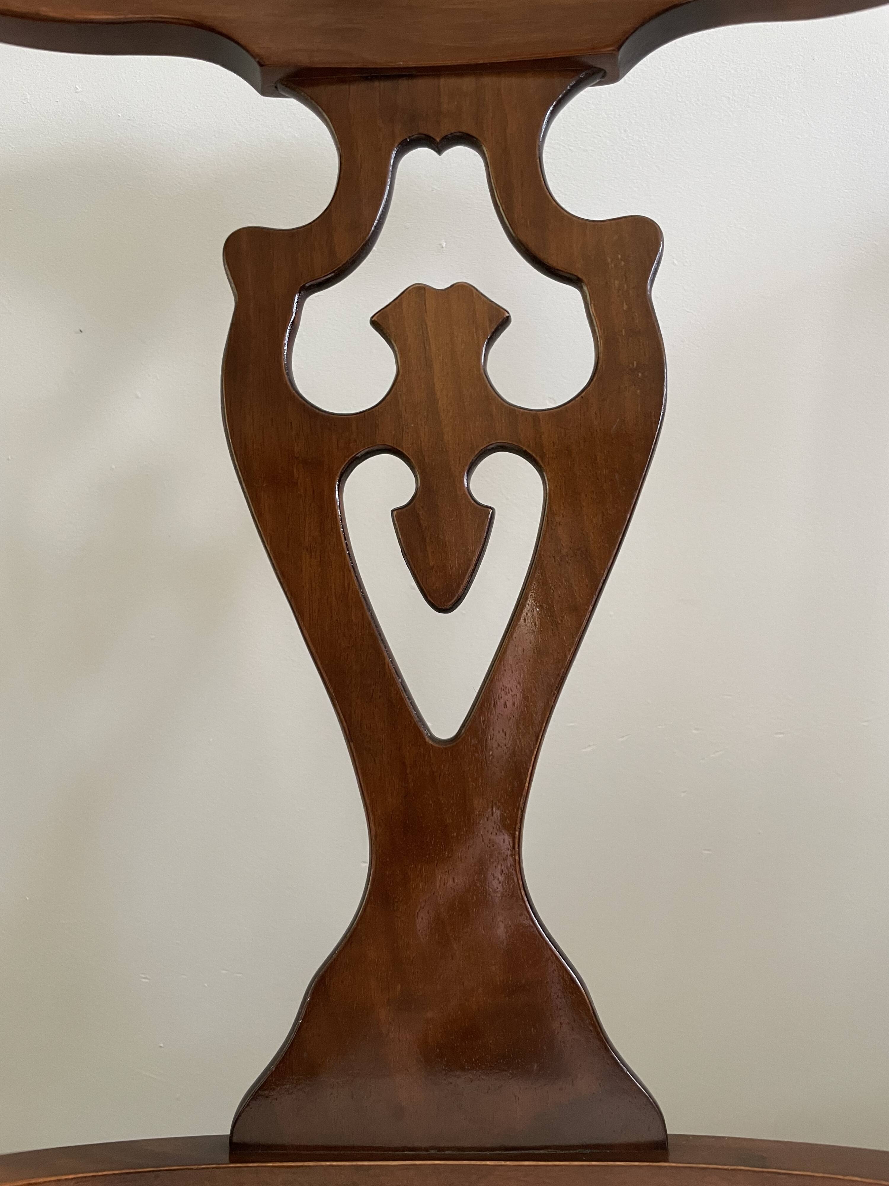 2 Chippendale chairs