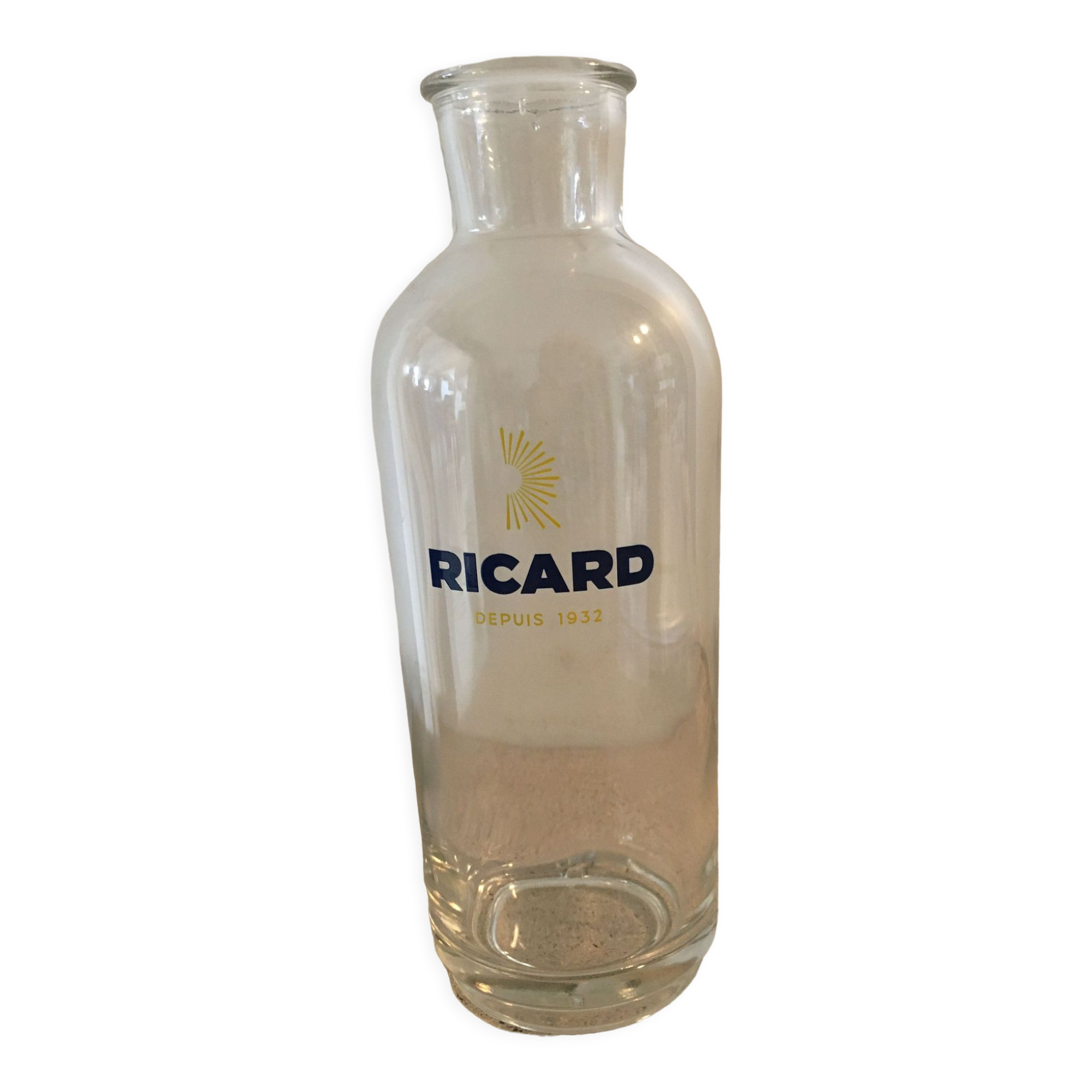 Ricard carafe flacon 1 litre 1/2 soleil