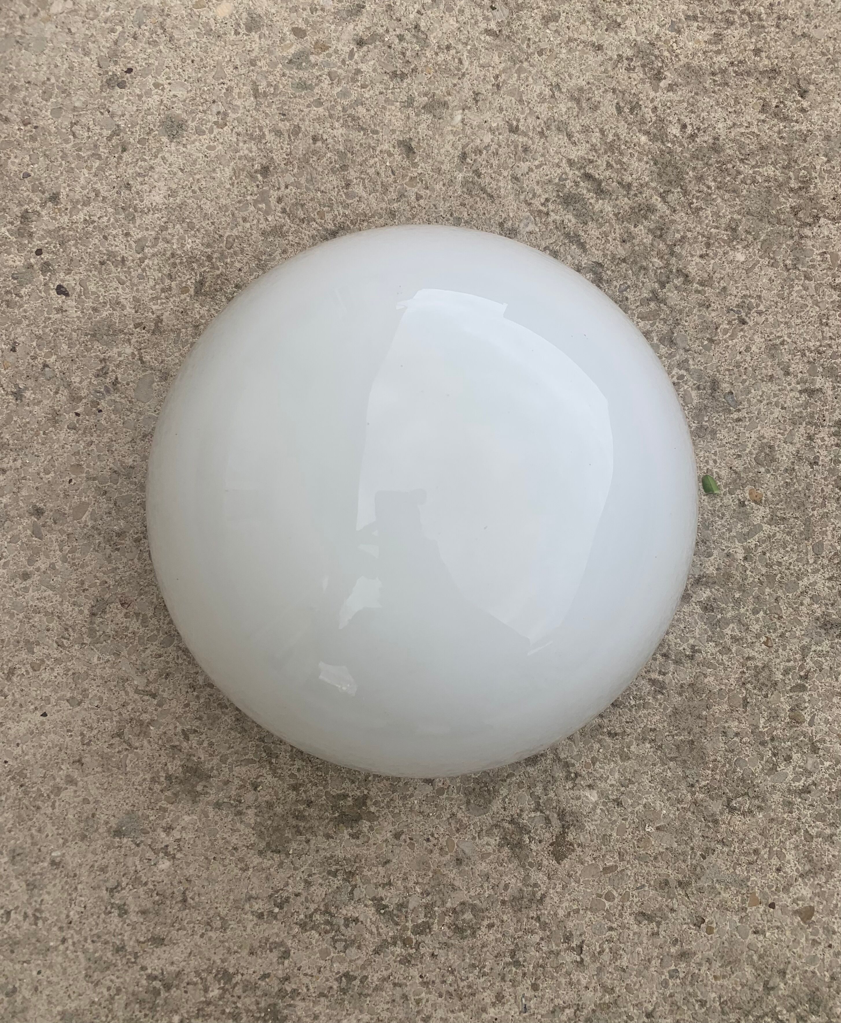 Opaline ceiling lamp vintage