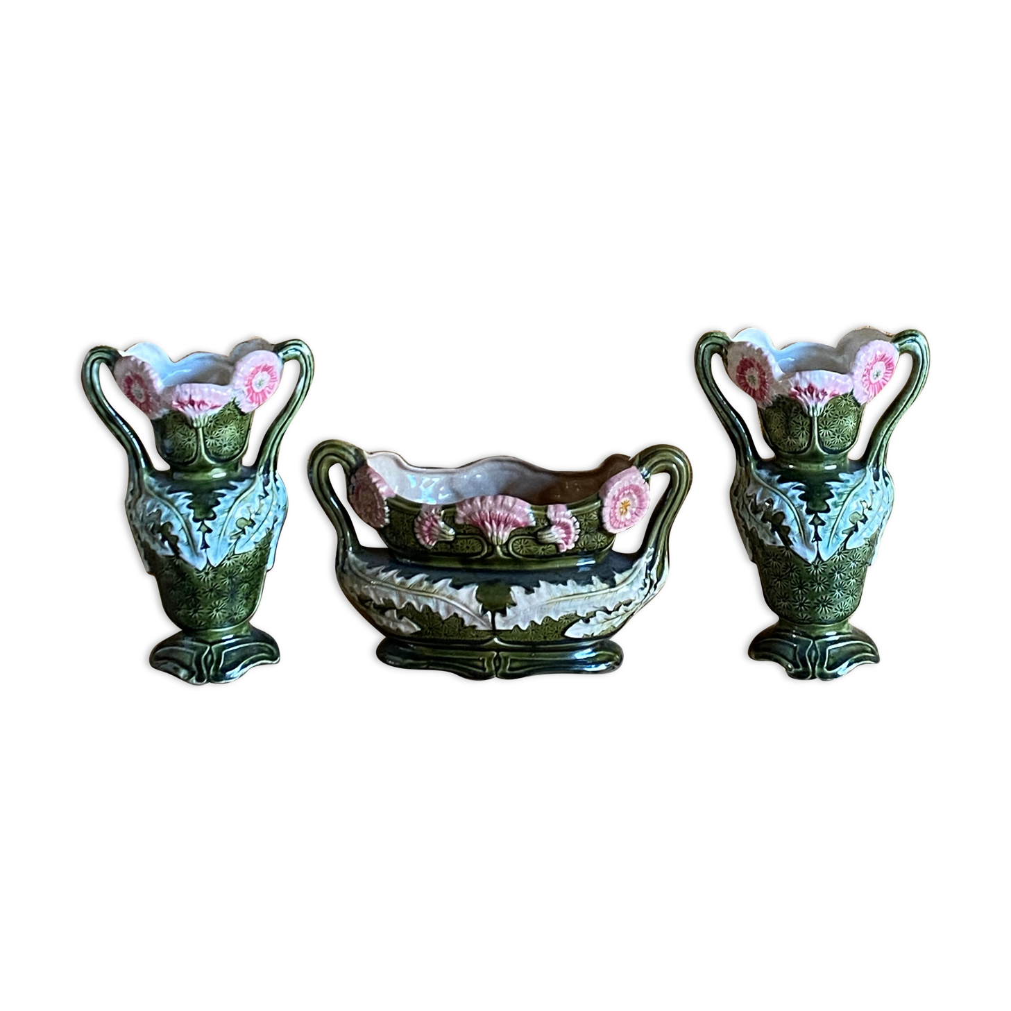 Vases and gardener assembly