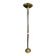 Lampe Halogène - Relco - Plexi Et Laiton - Italie - XX ème