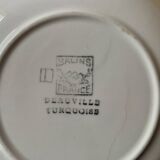 Set of 6 Salins soup plates - Deauville series - 1960