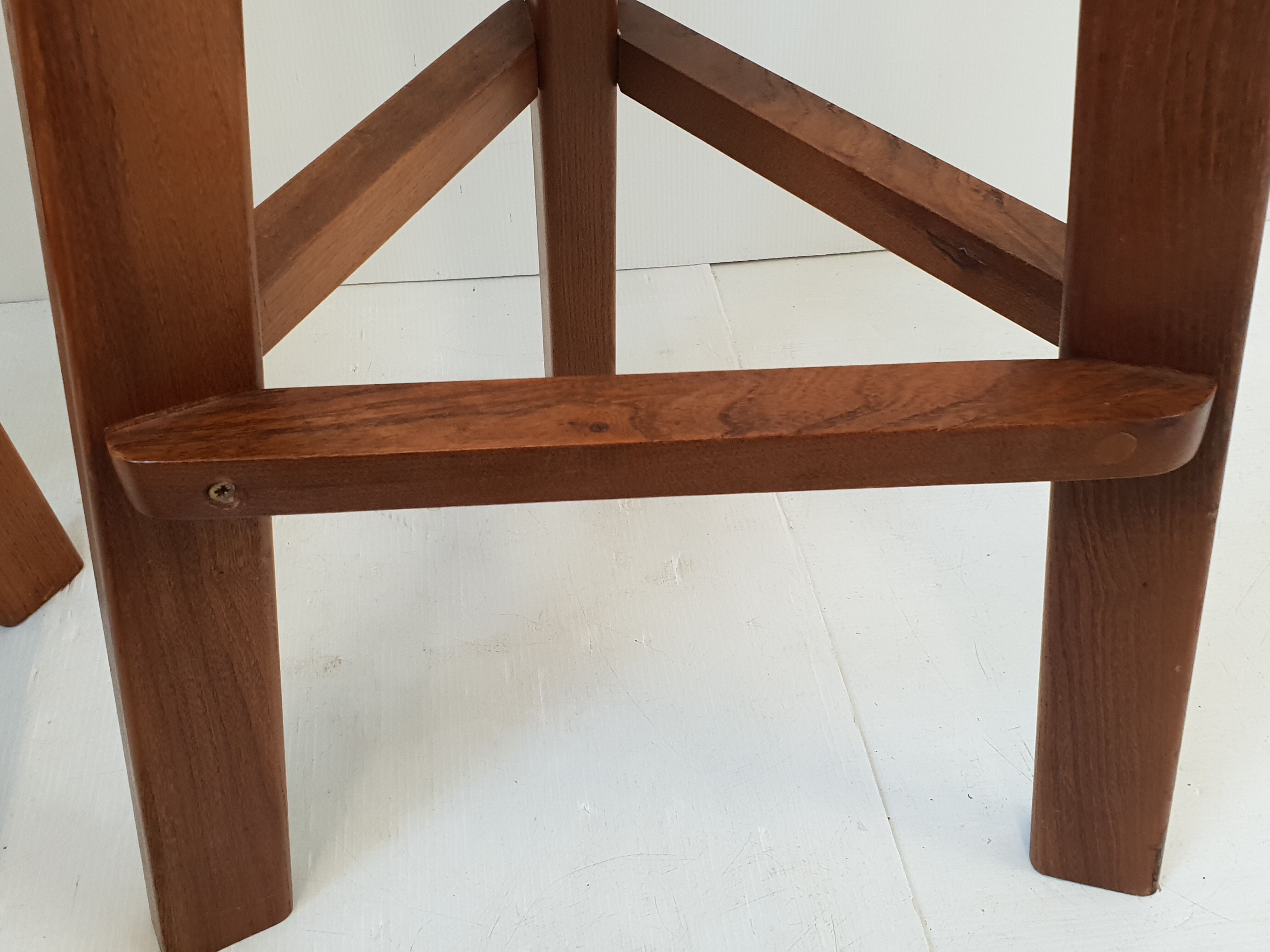 Pair of vintage 1970 bar stools