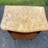Louis XV style rosewood bedside table