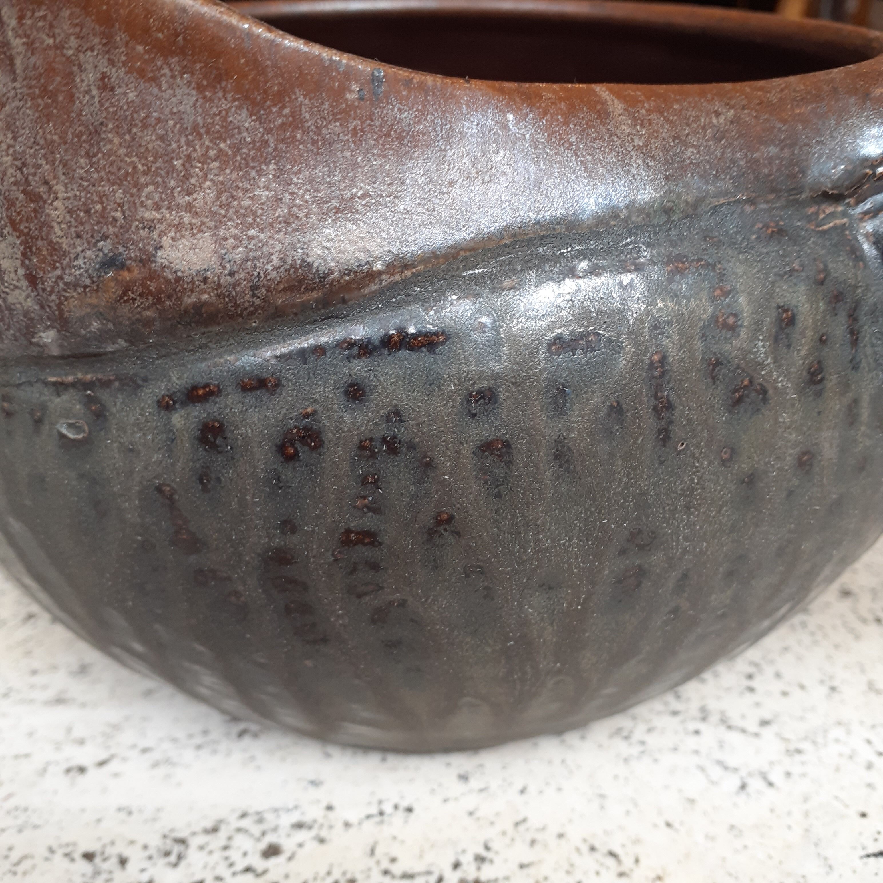 XXL enamelled sandstone pourer