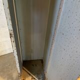 Industrial style metal locker cloakroom