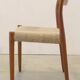 Suite de 6 chaises Niels O Möller modèle 77' Dukkerup