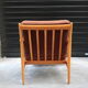 Scandinavian wooden armchair from the 1960s