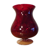 Vase en verre d'Empoli Ø23cm