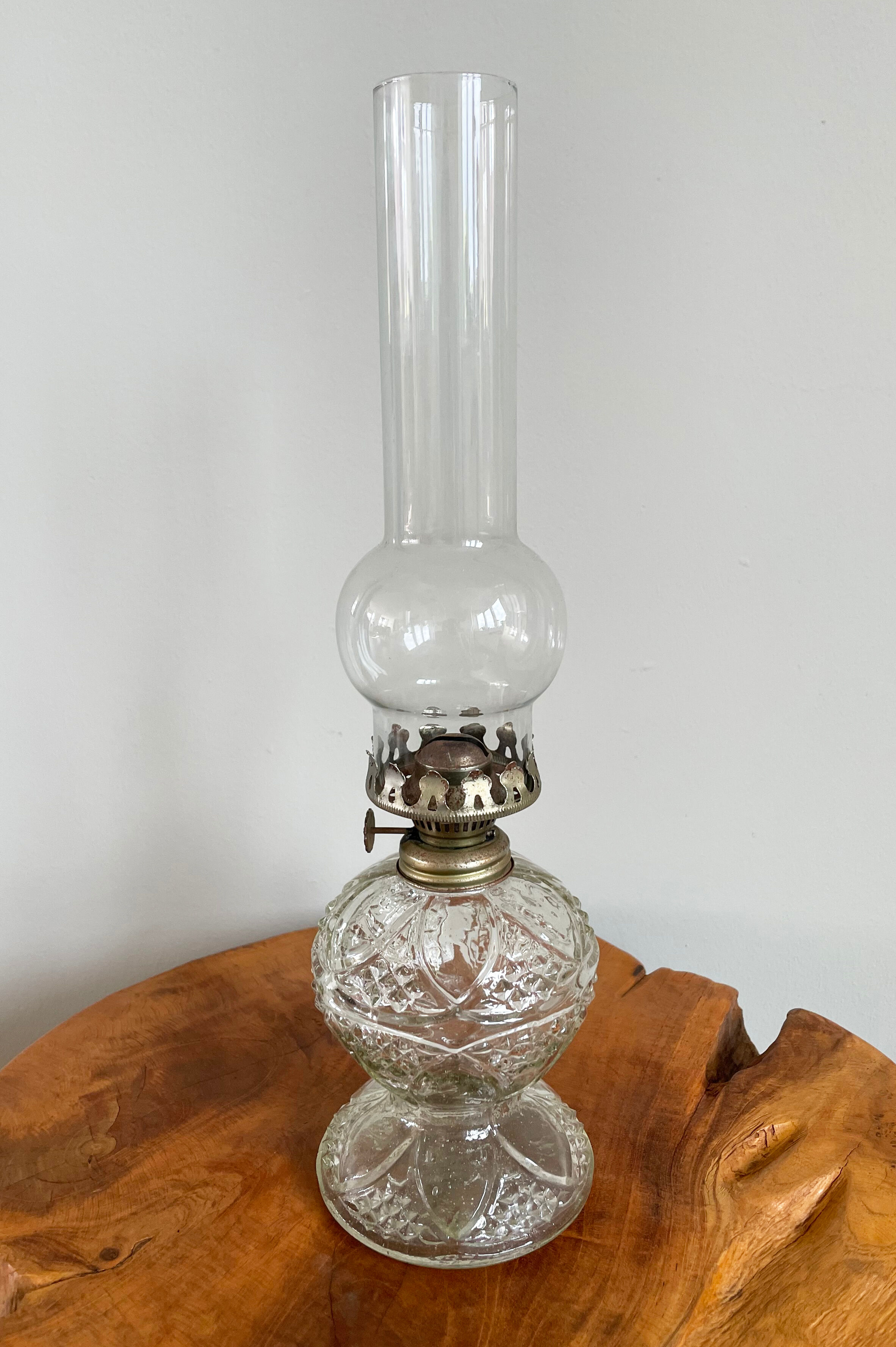Set of 2 Hong Kong Vintage Oil Lamps