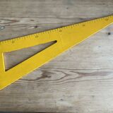 Vintage wooden school square