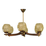 Danish six-armed chandelier from the first half of the nineteenth century of the twentieth century