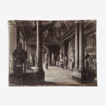 Photo 1900 du Musée du Louvre, Ed Helaine