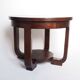 Table basse ronde art déco