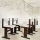 Set of 4 Danish Modern Dining Chairs by Poul H. Poulsen for Gangso Møbler,