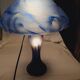 Lampe champignon Verrerie de Vianne