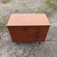 Meuble commode bois teck scandinave vintage