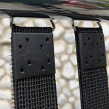 LC4 Cassina Chaise Lounge Vintage Black Leather, Perriand, Le Corbusier and Jeanneret