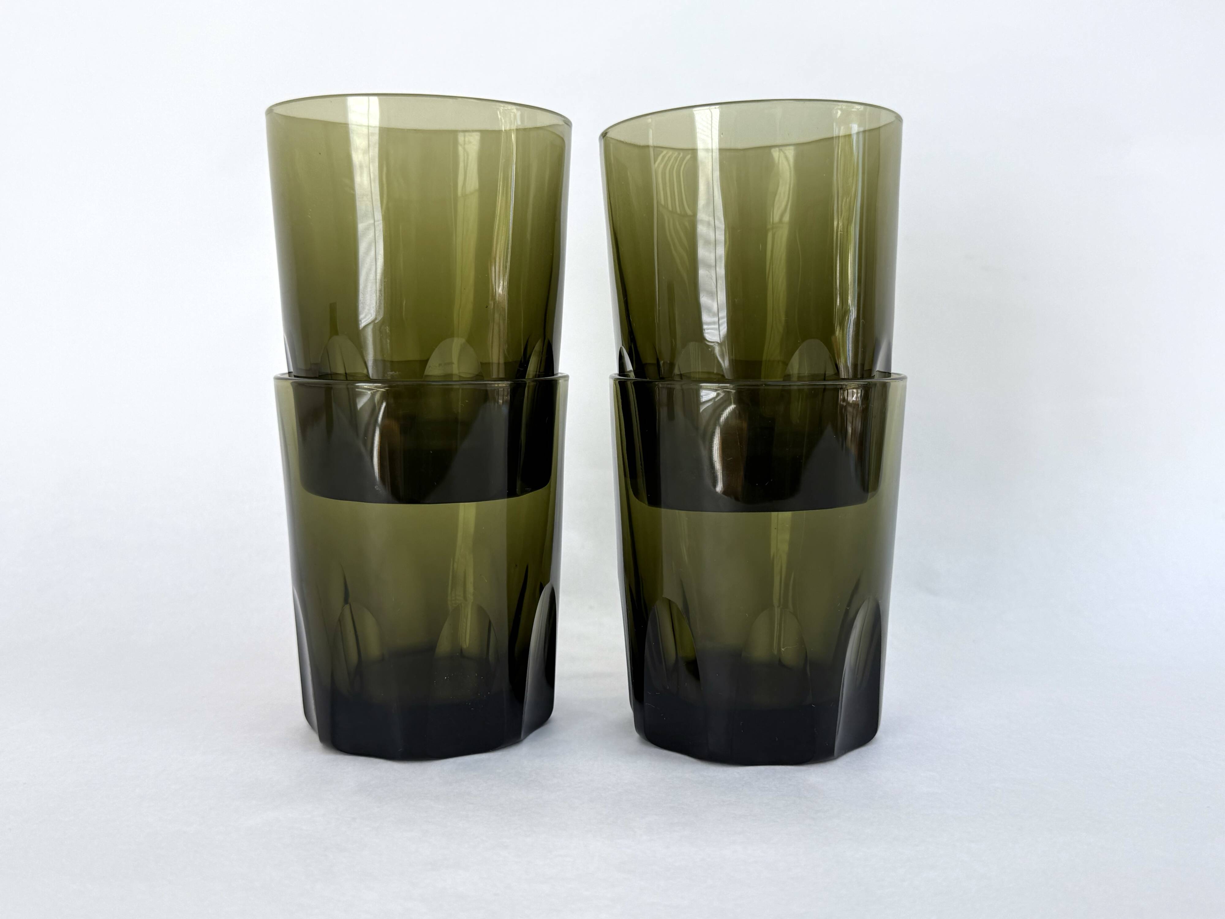 4 verres Bartissol • made in Italy • Circa 1960