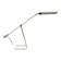 1980s chrome-plated metal table lamp by Abo Randers for IKEA