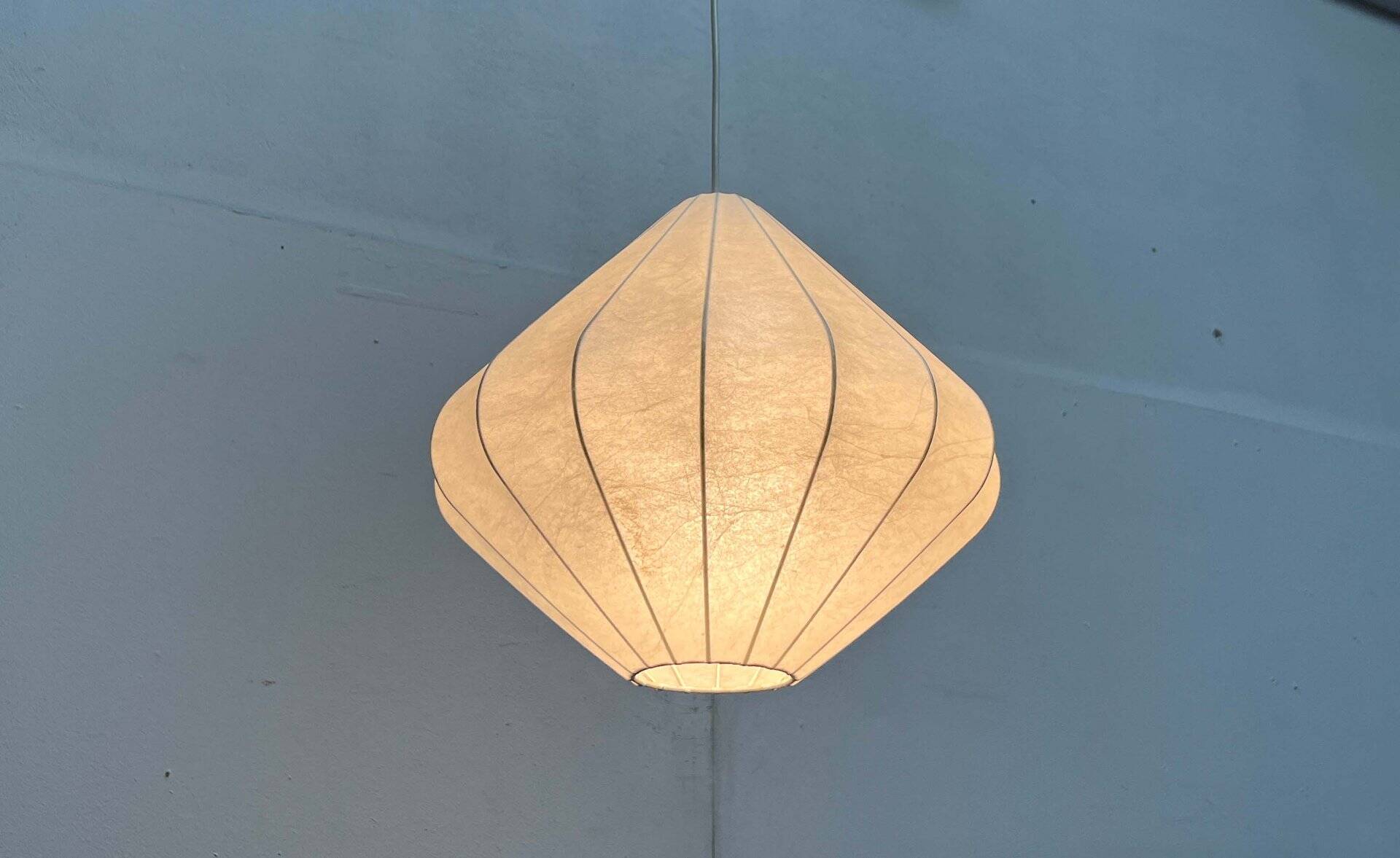 Mid-Century Modern Suspension Cocoon by Friedel Wauer for Goldkant Leuchten, 1960s