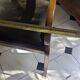 Fauteuil de bureau ancien style Directoire / Restauration en bois massif