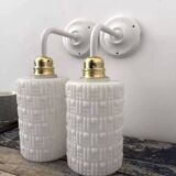 Pair of vintage wall lights of Scandinavian origin