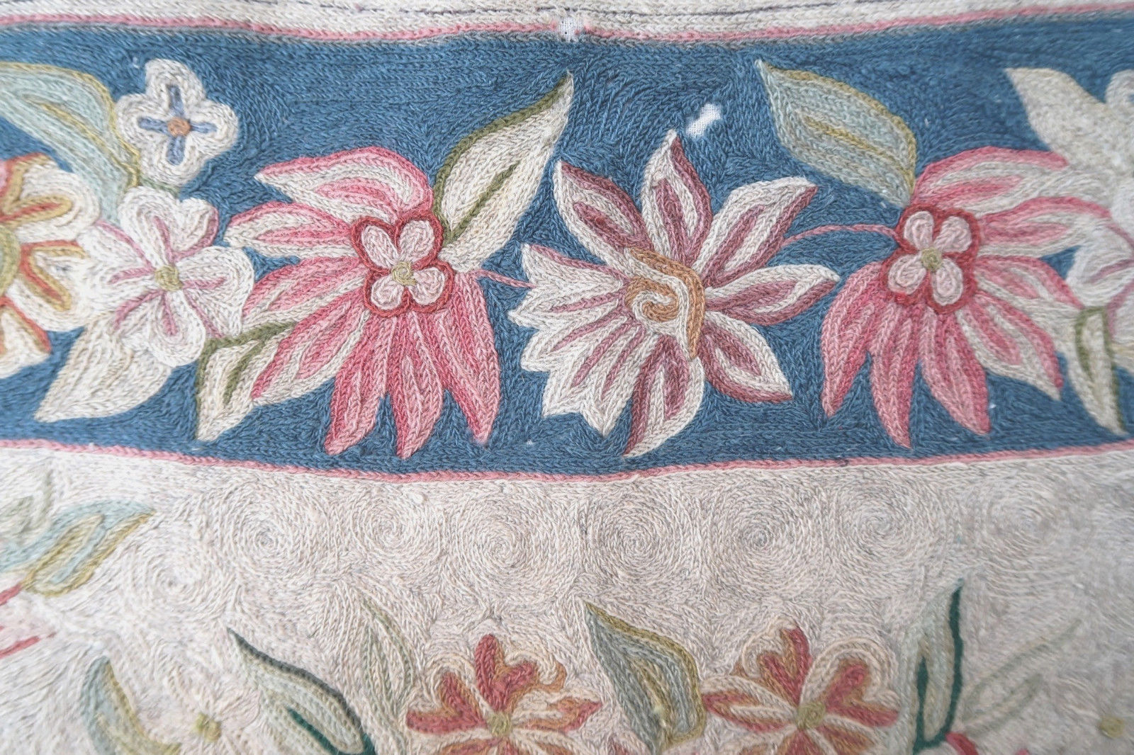 Indian rug Kashmir 1950