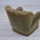 1960s, Danish relax armchair, original condition, green furniture velour.