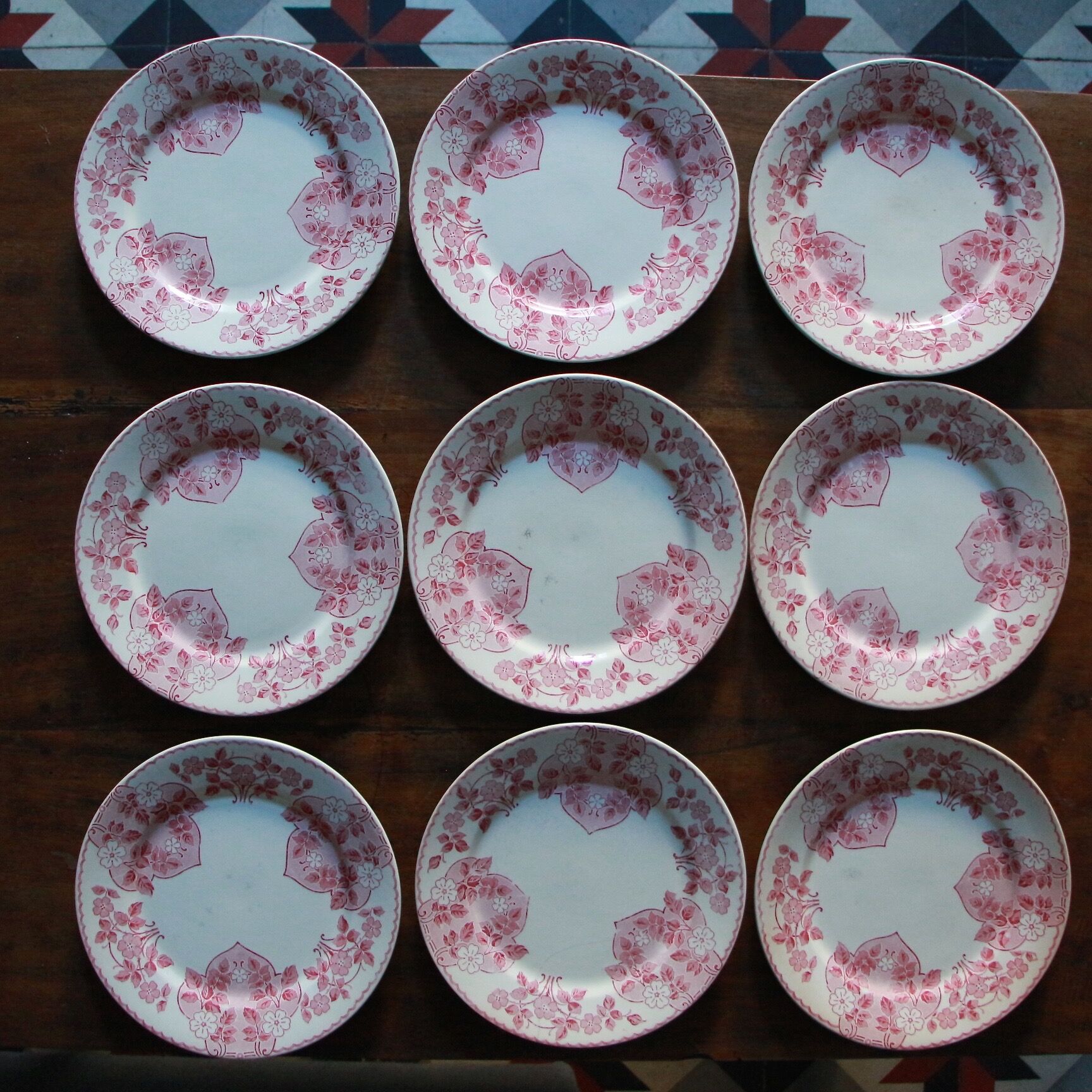 Dessert plates Biarritz de Sarreguemines