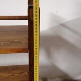 Larch wood bookcase, 1970´s, Czechoslovakia