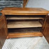 Buffet ancien 18ème siècle meuble en noyer XXL