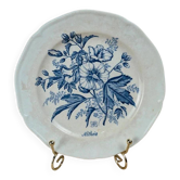 Antique Gien plate model Althéa