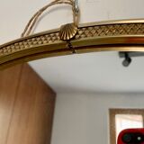 Mid-century wall mirror, 70x33cm,  1960s