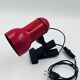 Orientable vintage clip spotlight, European production, 1980s.