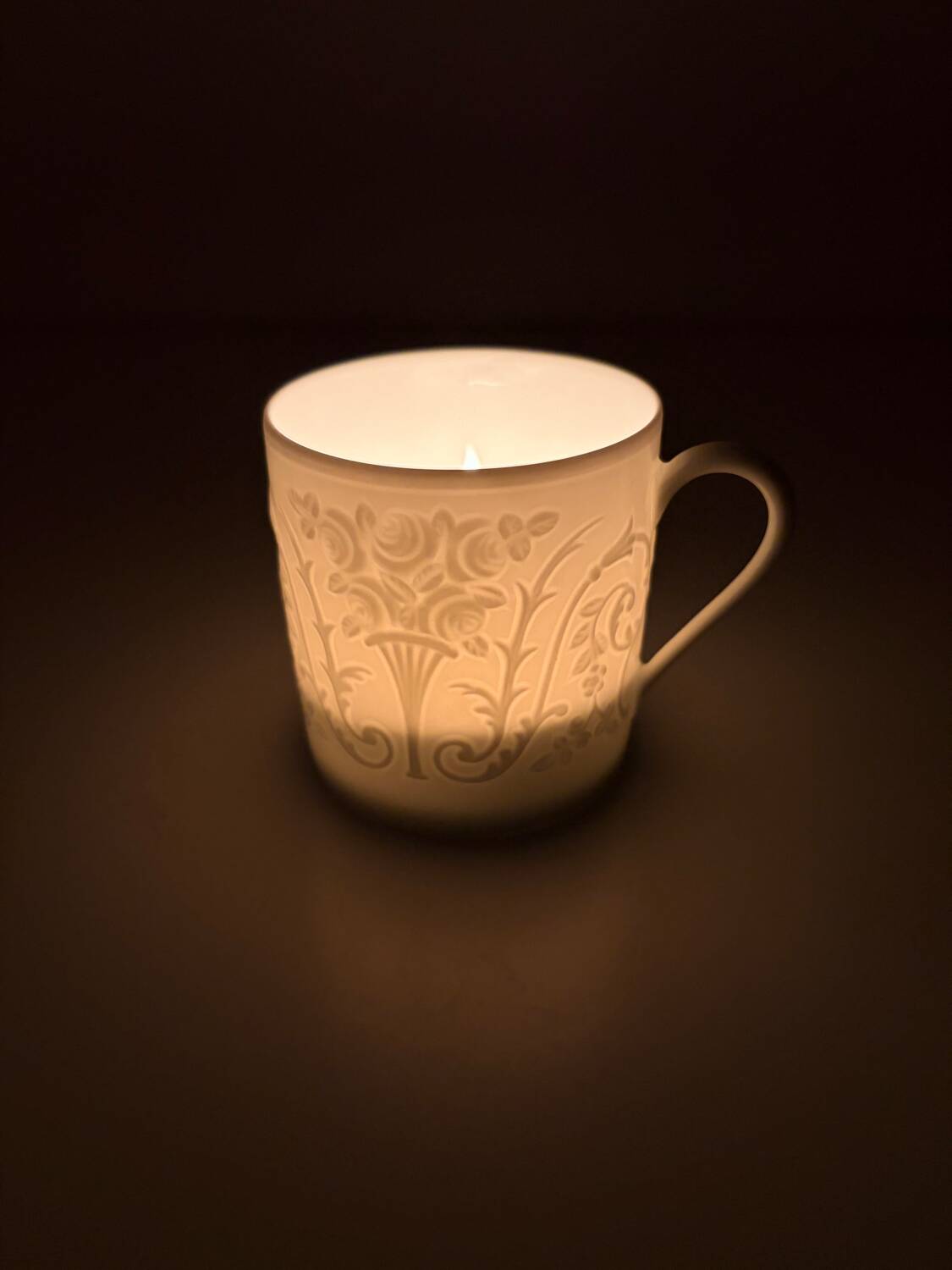 Pair of Limoges porcelain cups - Maison Raynaud - Washington