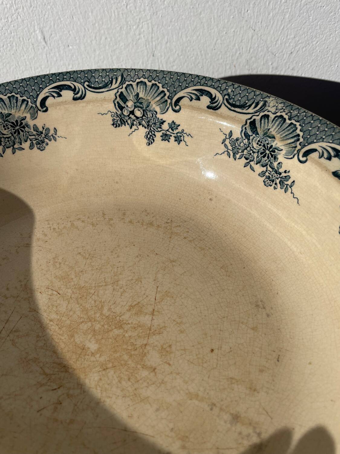 Iron earth salad bowl Moulin des loups